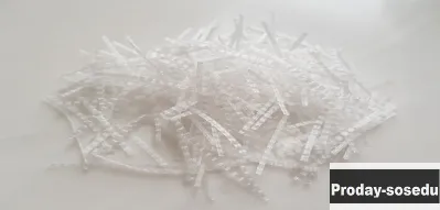 Фибра полипропиленовая Makro Wave. Макрофибра
