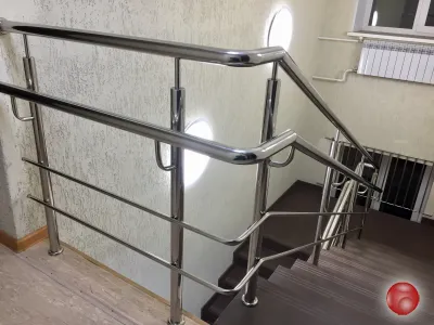 Перила из нержавеющей стали в красногорске истре звенигороде волоколамске