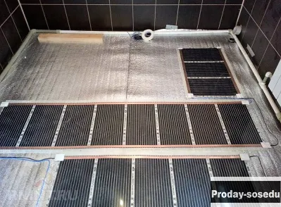 Греющая пленка Heating Film. Тёплый пол.