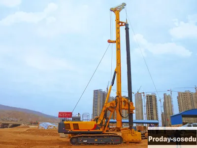 Запасные части гусеничного хода буровых установок